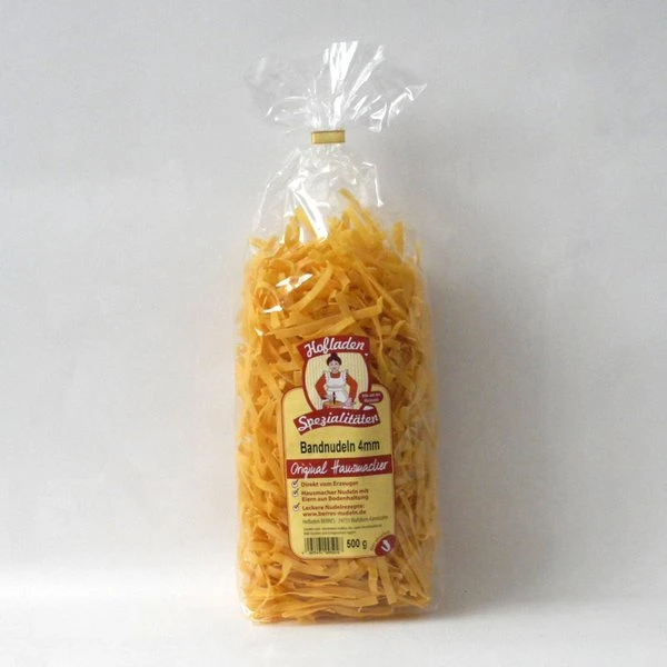 Bandnudeln 4mm, 500 g